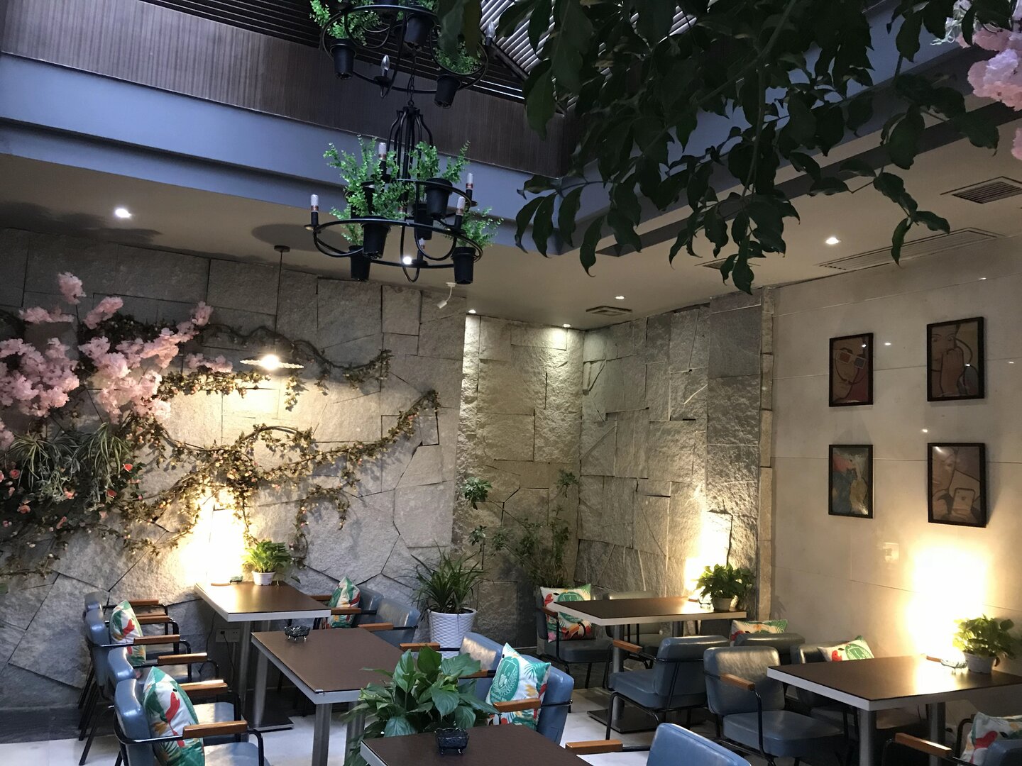 指印咖啡店内环境