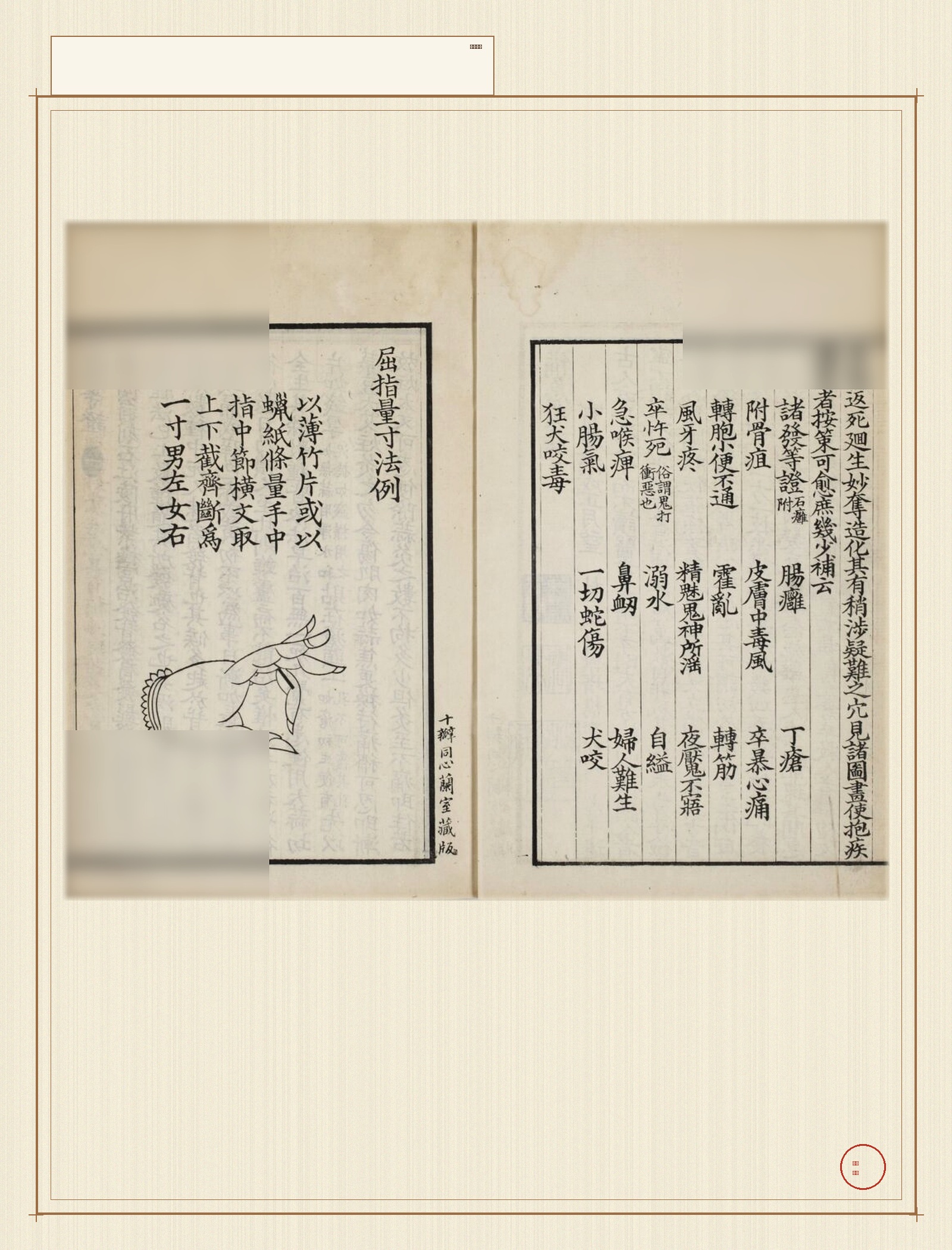 备急灸方 · 样张4